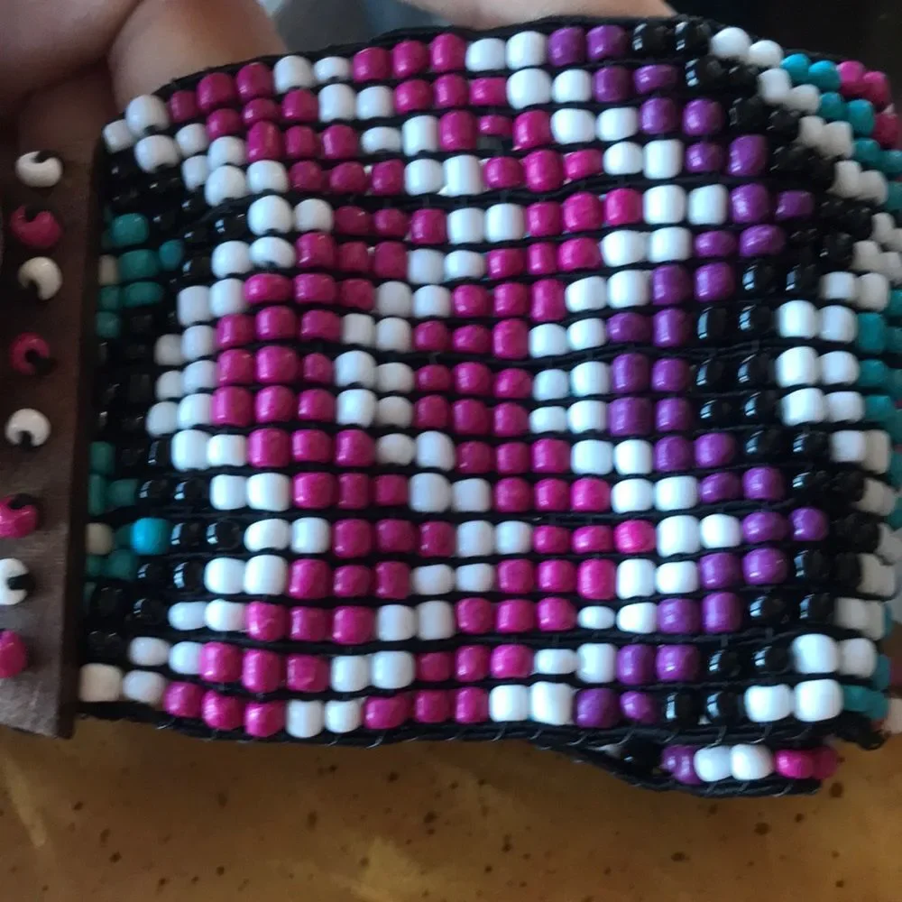 Handmade Southwestern Beaded Belt